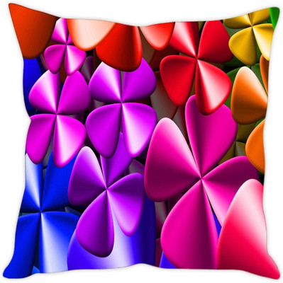 

Sleep Nature's Abstract Cushions Cover(30.63 cm*30.63 cm, Multicolor)
