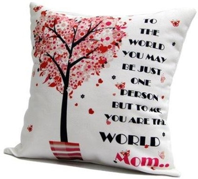 7% OFF on Gifts By Meeta Printed Cushions Cover(27.94 cm*27.94 cm, White)