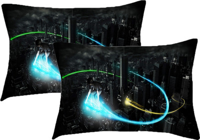 

Sleep Nature's Printed Pillows Cover(Pack of 2, 68.58 cm*45.72 cm, Multicolor)