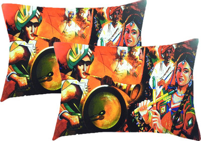 

Sleep Nature's Printed Pillows Cover(Pack of 2, 68.58 cm*45.72 cm, Multicolor)
