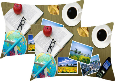 

Sleep Nature's Printed Pillows Cover(Pack of 2, 68.58 cm*45.72 cm, Multicolor)