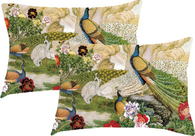 

Sleep Nature's Printed Pillows Cover(Pack of 2, 68.58 cm*45.72 cm, Multicolor)