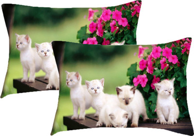 

Sleep Nature's Printed Pillows Cover(Pack of 2, 68.58 cm*45.72 cm, Multicolor)
