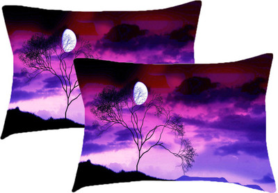 

Sleep Nature's Printed Pillows Cover(Pack of 2, 68.58 cm*45.72 cm, Multicolor)