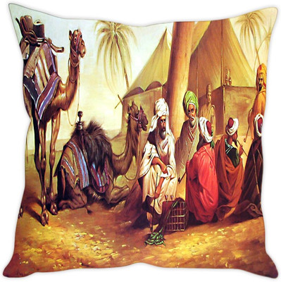 

Sleep Nature's Abstract Cushions Cover(Pack of 5, 40.64 cm*40.64 cm, Multicolor)