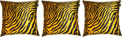 

Lushomes Animal Cushions Cover(Pack of 3, 30 cm*30 cm, Yellow)