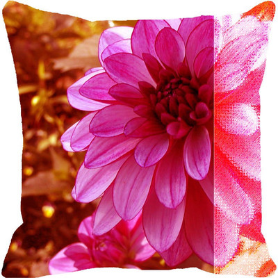 

Leaf Designs Printed Cushions Cover(41 cm, Multicolor)