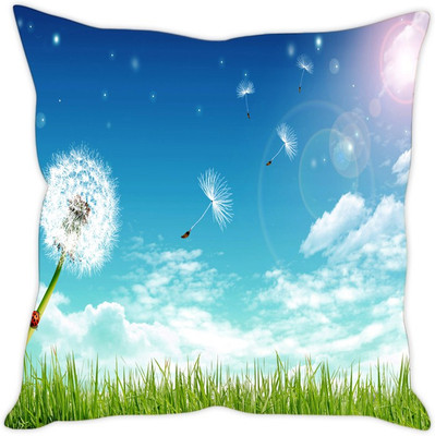 

Sleep Nature's Abstract Cushions Cover(40.64 cm*40.64 cm, Multicolor)