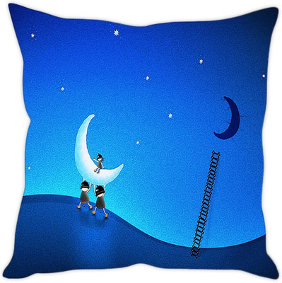 

Sleep Nature's Abstract Cushions Cover(30.63 cm*30.63 cm, Multicolor)