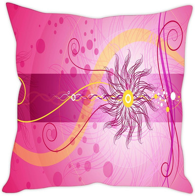 

Sleep Nature's Abstract Cushions Cover(30.63 cm*30.63 cm, Multicolor)