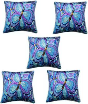 

Chandra Impex Printed Cushions Cover(Pack of 5, 40.64 cm*40.64 cm, Multicolor)