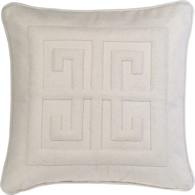 Stylogy Damask Cushions Cover(55 cm*55 cm, White) Stylogy Damask Cushions Cover(55 cm*55 cm, White)
