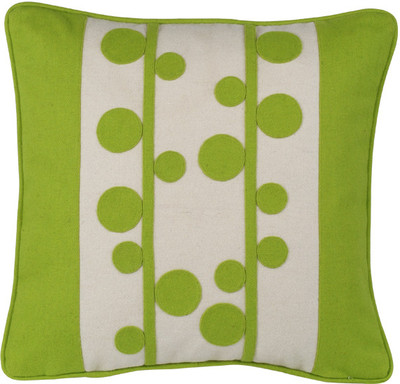 

Stylogy Damask Cushions Cover(55 cm*55 cm, Light Green, White)