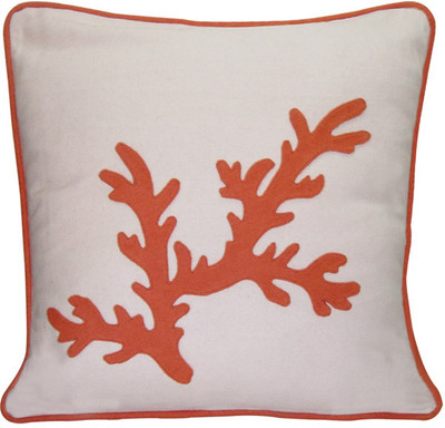 

Stylogy Damask Cushions Cover(55 cm*55 cm, Orange, White)