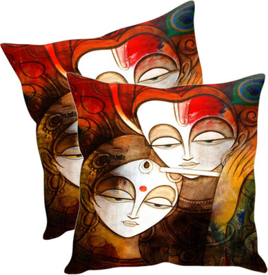 

Sleep Nature's Printed Cushions Cover(Pack of 2, 40.63 cm*40.63 cm, Multicolor)