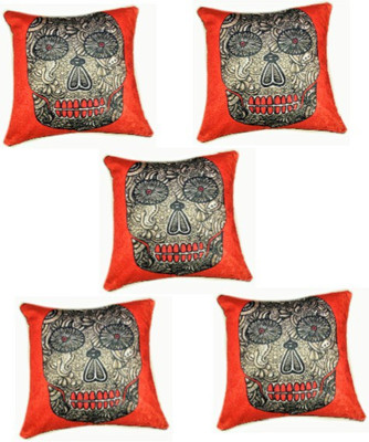 

Chandra Impex Printed Cushions Cover(Pack of 5, 40.64 cm*40.64 cm, Multicolor)