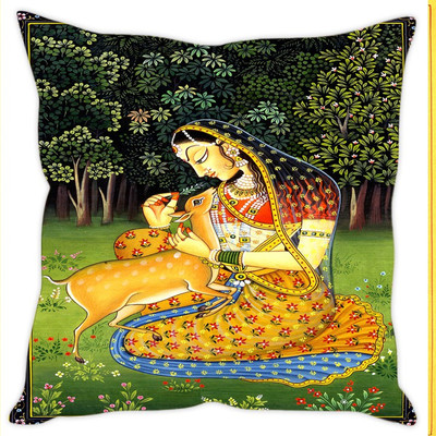 

Sleep Nature's Abstract Cushions Cover(Pack of 5, 40.64 cm*40.64 cm, Multicolor)