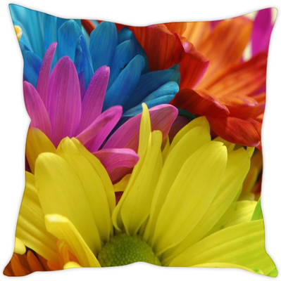 

Sleep Nature's Floral Cushions Cover(40 cm*40 cm, Multicolor)