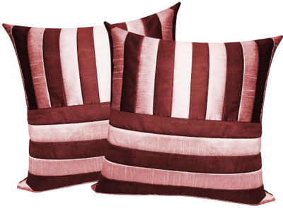 54% OFF on ZIKRAK EXIM Striped Cushions Cover(Pack of 2, 50 cm*50 cm, Brown, Pink) 54% OFF on ZIKRAK EXIM Striped Cushions Cover(Pack of 2, 50 cm*50 cm, Brown, Pink)