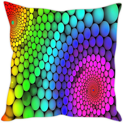 

Sleep Nature's Abstract Cushions Cover(Pack of 5, 40.64 cm*40.64 cm, Multicolor)