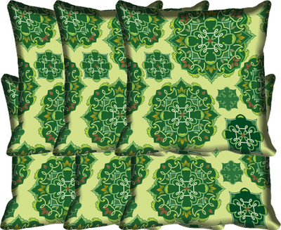 

IndiWeaves Printed Cushions Cover(Pack of 6, 30 cm*30 cm, Multicolor)