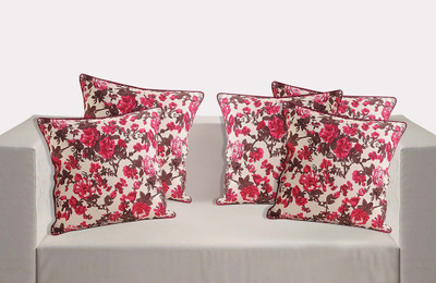 

Swayam Abstract Cushions Cover(Pack of 5, 60 cm*60 cm, Multicolor)
