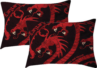 

Sleep Nature's Printed Pillows Cover(Pack of 2, 68.58 cm*45.72 cm, Multicolor)