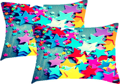 

Sleep Nature's Printed Pillows Cover(Pack of 2, 68.58 cm*45.72 cm, Multicolor)