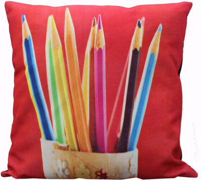 

Adishma Printed Pillows Cover(40 cm*40 cm, Red)