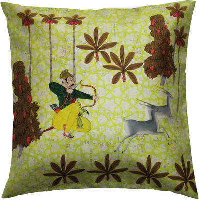 

Cult Curio Abstract Cushions Cover(40.64 cm*40.64 cm, Multicolor)