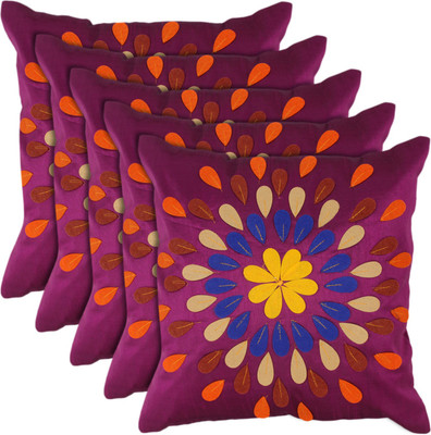 

Eccellente Abstract Cushions Cover(Pack of 5, 40 cm*40 cm, Purple)