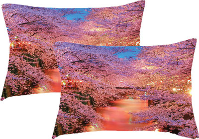 

Sleep Nature's Printed Pillows Cover(Pack of 2, 68.58 cm*45.72 cm, Multicolor)