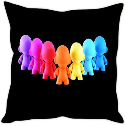 

Sleep Nature's Abstract Cushions Cover(Pack of 5, 40.64 cm*40.64 cm, Multicolor)