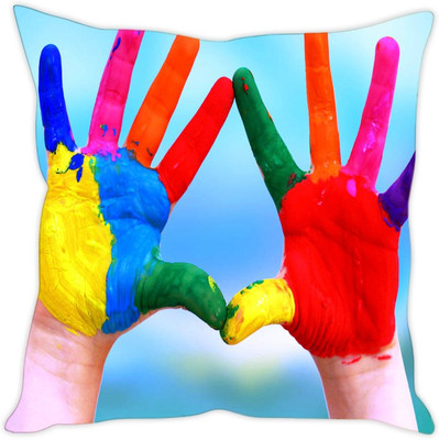 

Sleep Nature's Abstract Cushions Cover(Pack of 5, 40.64 cm*40.64 cm, Multicolor)