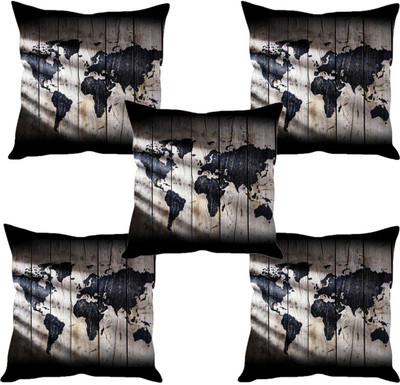 

Sleep Nature's Abstract Cushions Cover(Pack of 5, 40.63 cm*40.63 cm, Multicolor)