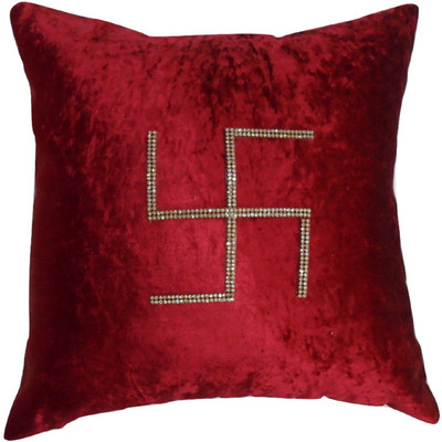 

Snuggle Plain Cushions Cover(Pack of 2, 40 cm*40 cm, Maroon)