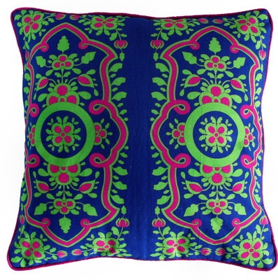 

Fatfatiya Floral Cushions Cover(40 cm*40 cm, Multicolor)
