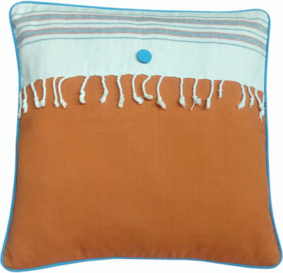 

Hugs N Rugs Embroidered Cushions Cover(40 cm*40 cm, Multicolor)
