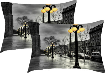 

Sleep Nature's Printed Pillows Cover(Pack of 2, 68.58 cm*45.72 cm, Multicolor)