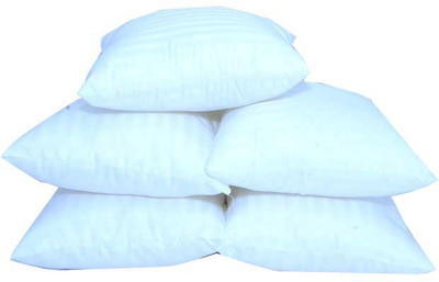 

Panipat Handloom Damask Cushions Cover(Pack of 5, 40 cm*40 cm, White)