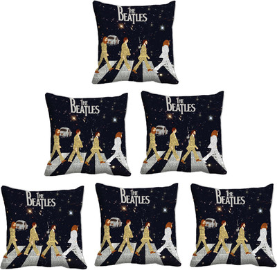 

IndiWeaves Printed Cushions Cover(Pack of 6, 30 cm*30 cm, Multicolor)