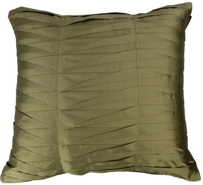 

The Decor Mart Striped Cushions Cover(40.64 cm, Green)
