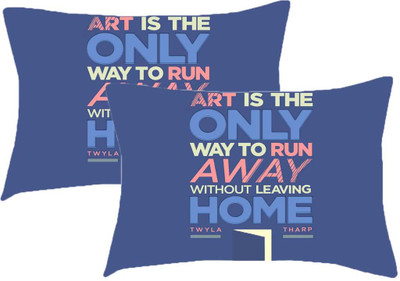 

Sleep Nature's Printed Pillows Cover(Pack of 2, 68.58 cm*45.72 cm, Multicolor)