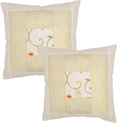 47% OFF on Rajrang Damask Cushions Cover(Pack of 2, 41 cm*41 cm, White) 47% OFF on Rajrang Damask Cushions Cover(Pack of 2, 41 cm*41 cm, White)