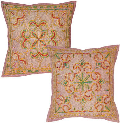 

Rajrang Abstract Cushions Cover(Pack of 2, 40 cm*40 cm, Pink)
