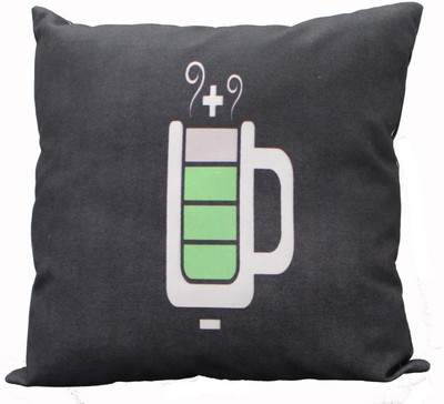 

Adishma Printed Cushions Cover(40 cm*40 cm, Black)