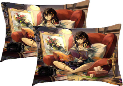 

Sleep Nature's Printed Pillows Cover(Pack of 2, 68.58 cm*45.72 cm, Multicolor)