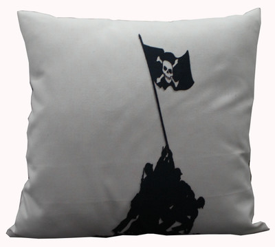 

Adishma Printed Cushions Cover(40 cm*40 cm, White)