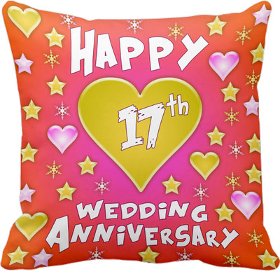 

Tied Ribbons Printed Cushions Cover(30 cm*30 cm, Multicolor)