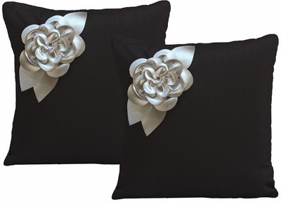 37% OFF on Dekor World Floral Cushions Cover(Pack of 2, 40 cm*40 cm, Black) 37% OFF on Dekor World Floral Cushions Cover(Pack of 2, 40 cm*40 cm, Black)
